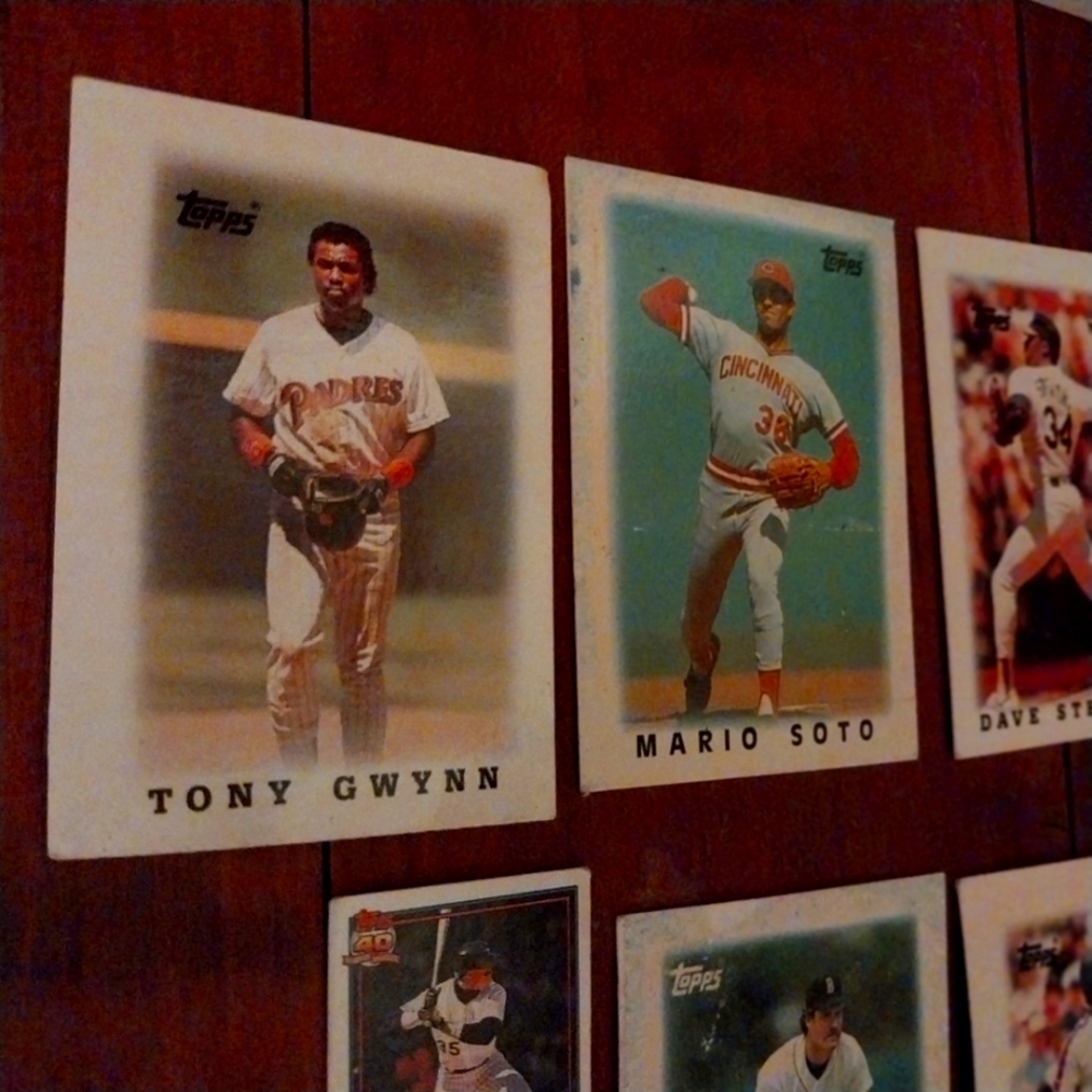 Mini MLB cards